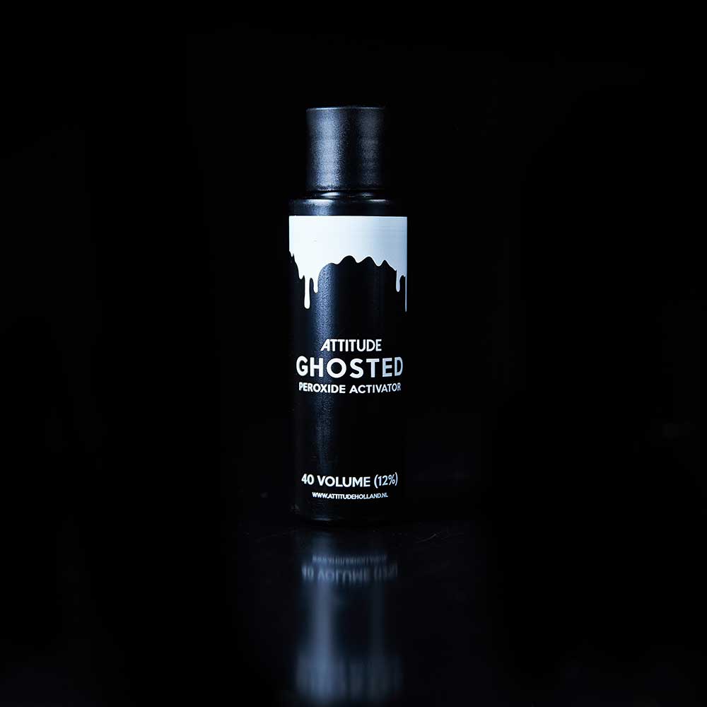 Attitude Hair Dye - Ghosted 40 Volume (12%) Peroxide Hair bleach - White